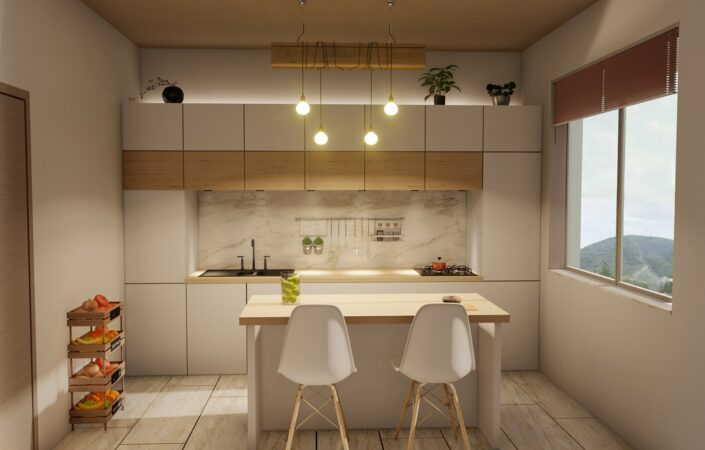 Cucina - Appartamento Pentavano Via Dalmazia Carbonia - Nuraghe Immobiliare